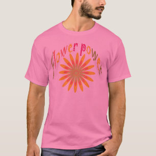 Hippie groovy Flower Power T-shirt