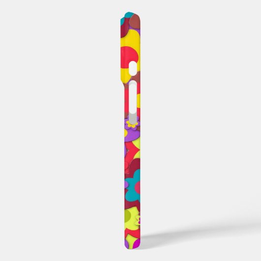 HIPPIE GROOVY FLOWERS IPHONE OTTER BOX CASE (Achterkant / Links)