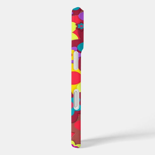 HIPPIE GROOVY FLOWERS IPHONE OTTER BOX CASE (Achterkant / Rechts)