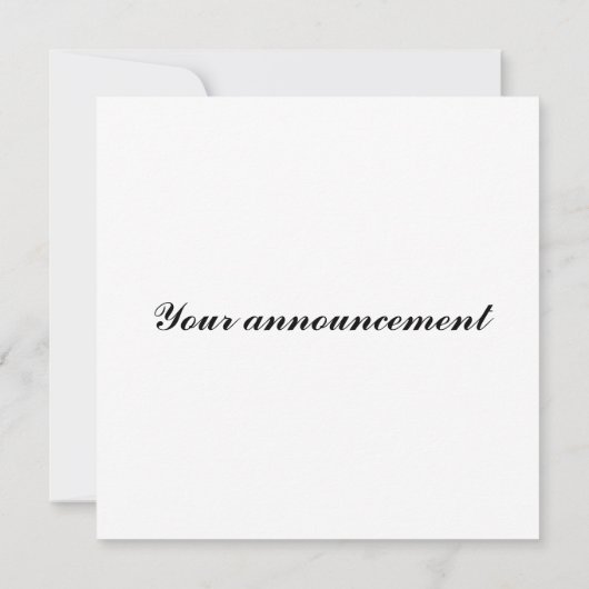 hippie groovy liefde aankondiging (Achterkant)