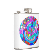 hippie groovy liefde heupfles (Rechts)