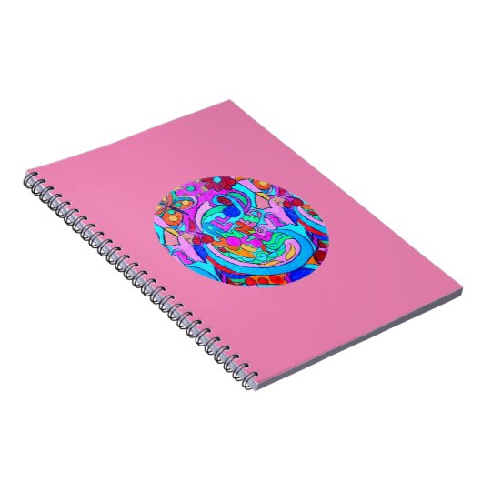 hippie groovy liefde notitieboek (Rechterzijde)