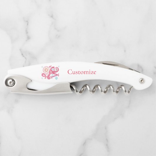 Hippie Groovy Liefdesbord Thunder_Cove Kurkentrekker (Voorkant)