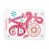 Hippie Groovy Liefdesbord Thunder_Cove Magneet (Horizontaal)