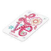 Hippie Groovy Liefdesbord Thunder_Cove Magneet (Linkerzijde)