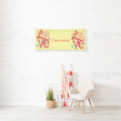 Hippie Groovy Liefdesbord Thunder_Cove Spandoek (Insitu)