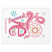 Hippie Groovy Liefdesbord Thunder_Cove Tafelkleed (Voorkant (Horizontaal))