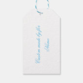 hippie groovy liefdescirkel cadeaulabel (Achterkant)