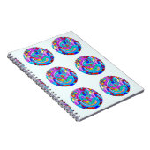 hippie groovy liefdeskringen notitieboek (Rechterzijde)