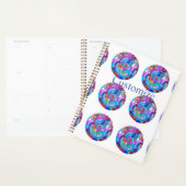 hippie groovy liefdeskringen planner (Display)
