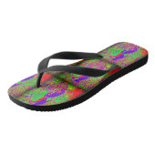 hippie groovy mermaid teenslippers (Schuin)
