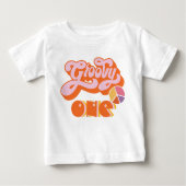 Hippie Groovy One Baby T-Shirt (Voorkant)