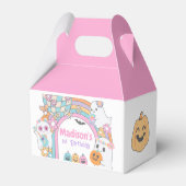 Hippie Halloween Gable Box Bedankdoosjes (Achterkant)