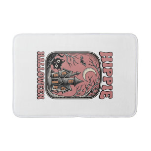 Hippie Halloween Kat Geestenhuis Vintage Design_ Badmat