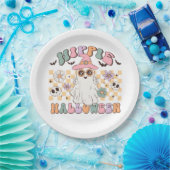 Hippie Halloween Papieren Bordje (Feest)