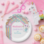 Hippie Halloween  Papieren Bordje (Feest)