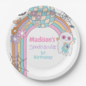 Hippie Halloween  Papieren Bordje (Voorkant)