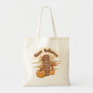 Hippie Halloween Schattige Ghost Funny Halloween G Tote Bag