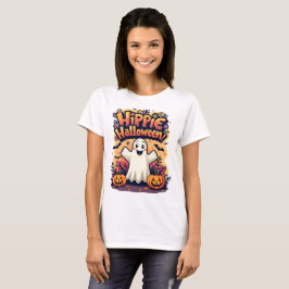 Hippie Halloween Schattigee Ghost T-shirt