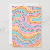 Hippie Halloween Thank You Card Kaart (Achterkant)