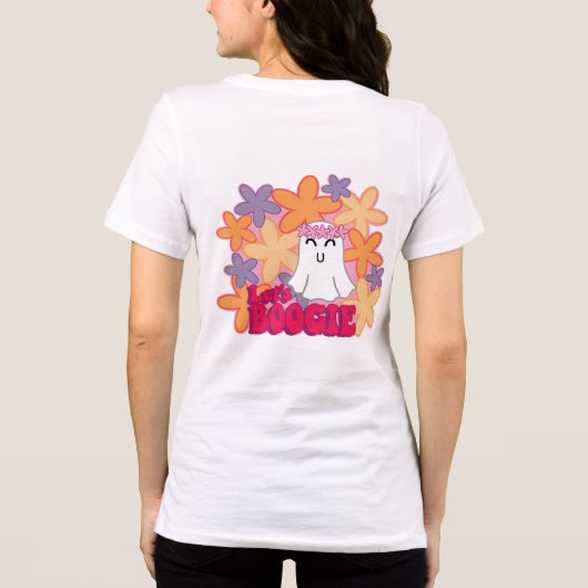 Hippie Halloween Tri-Blend Shirt (Achterkant)