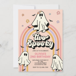 Hippie Halloween Twee enge Verjaardag Kaart