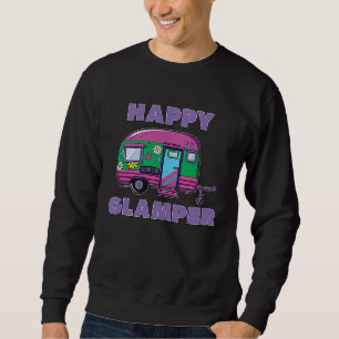 Hippie Happy Glamper Caravan Leven Trui