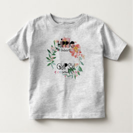 Hippie Heart Gypsy Soul Kinder Shirts