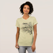 Hippie Heart Gypsy Soul Tree of Life T-shirt (Voorkant volledig)