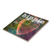 Hippie Heart Tegeltje (Zijkant)