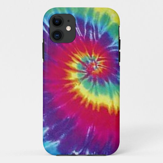 Hippie Heaven Stropdas Dyed Case-Mate iPhone Case (Achterkant)