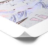 Hippie Hill (oorspronkelijke versie) Poster (Hoek)