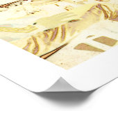 Hippie Hill (Yellow Sunrise) Poster (Hoek)