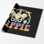Hippie Hip Replacement Joint Surgery Funny Cadeaupapier (Uitgerold)