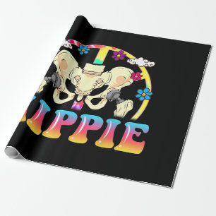 Hippie Hip Replacement Joint Surgery Funny Cadeaupapier