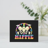 Hippie Hip Replacement Joint Surgery Funny Feestdagenkaart (Staand voorkant)