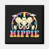 Hippie Hip Replacement Joint Surgery Funny Magneet (Voorkant)