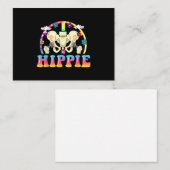 Hippie Hip Replacement Joint Surgery Funny Notitiekaartje (Voorkant / Achterkant)
