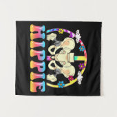 Hippie Hip Replacement Joint Surgery Funny Wandkleed (Voorkant (horizontaal))