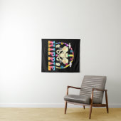 Hippie Hip Replacement Joint Surgery Funny Wandkleed (In Situ (horizontaal))