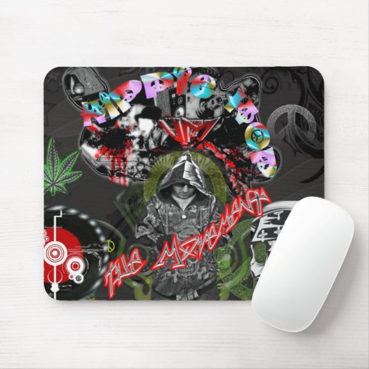 Hippie Hop Muismat (Met muis)