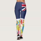 HIPPIE ICON BY MASANSER NEW ZEALAND PIxELAT Leggings (Achterkant)