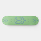 HIPPIE ICON PEACE OVER 2023 DOOR MASANSER PERSOONLIJK SKATEBOARD (Horizontaal)