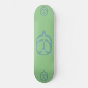 HIPPIE ICON PEACE OVER 2023 DOOR MASANSER PERSOONLIJK SKATEBOARD