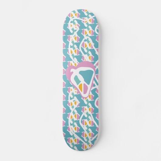 HIPPIE ICON version free BY MASANSER Persoonlijk Skateboard (Voorkant)
