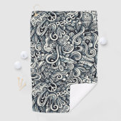 Hippie in zestig golfhanddoek (Insitu)