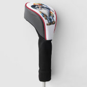 Hippie Kabouter Golfheadcover (Schuin)