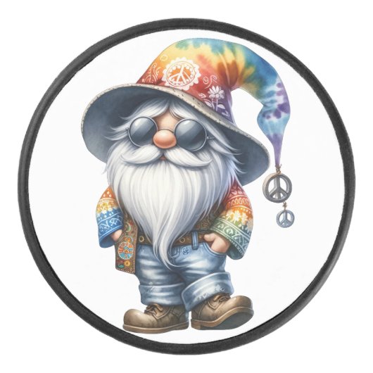 Hippie Kabouter Hockey Puck (Voorkant)