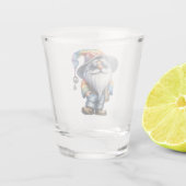 Hippie Kabouter Shot Glas (Achterkant)