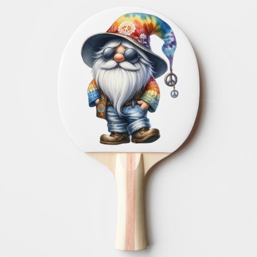 Hippie Kabouter Tafeltennisbatje (Voorkant)